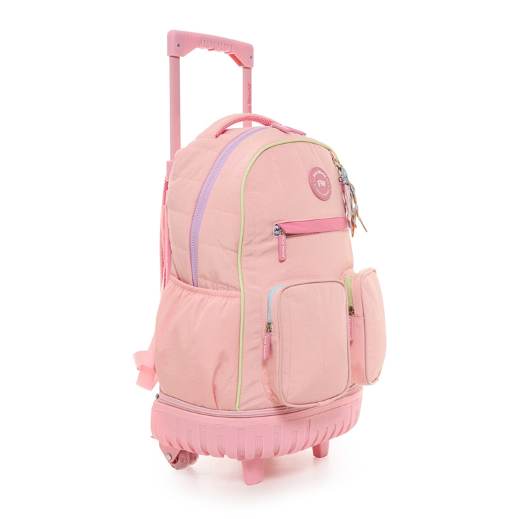 Mochila Escolar FW 2026 Fun World 18" con Carro Candy Rosa Art.202160